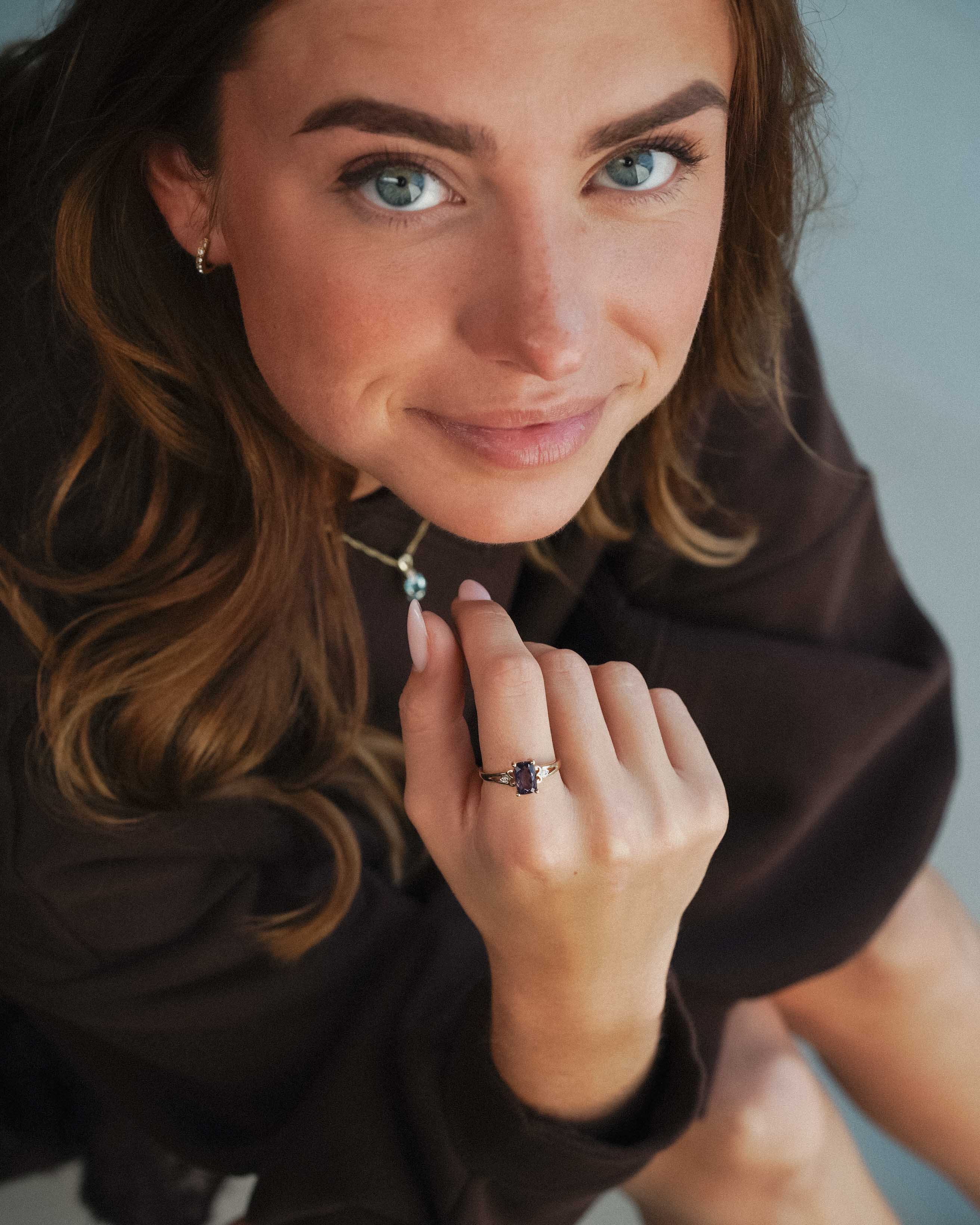 Vionne | Vintage Ioliet & Diamant Ring