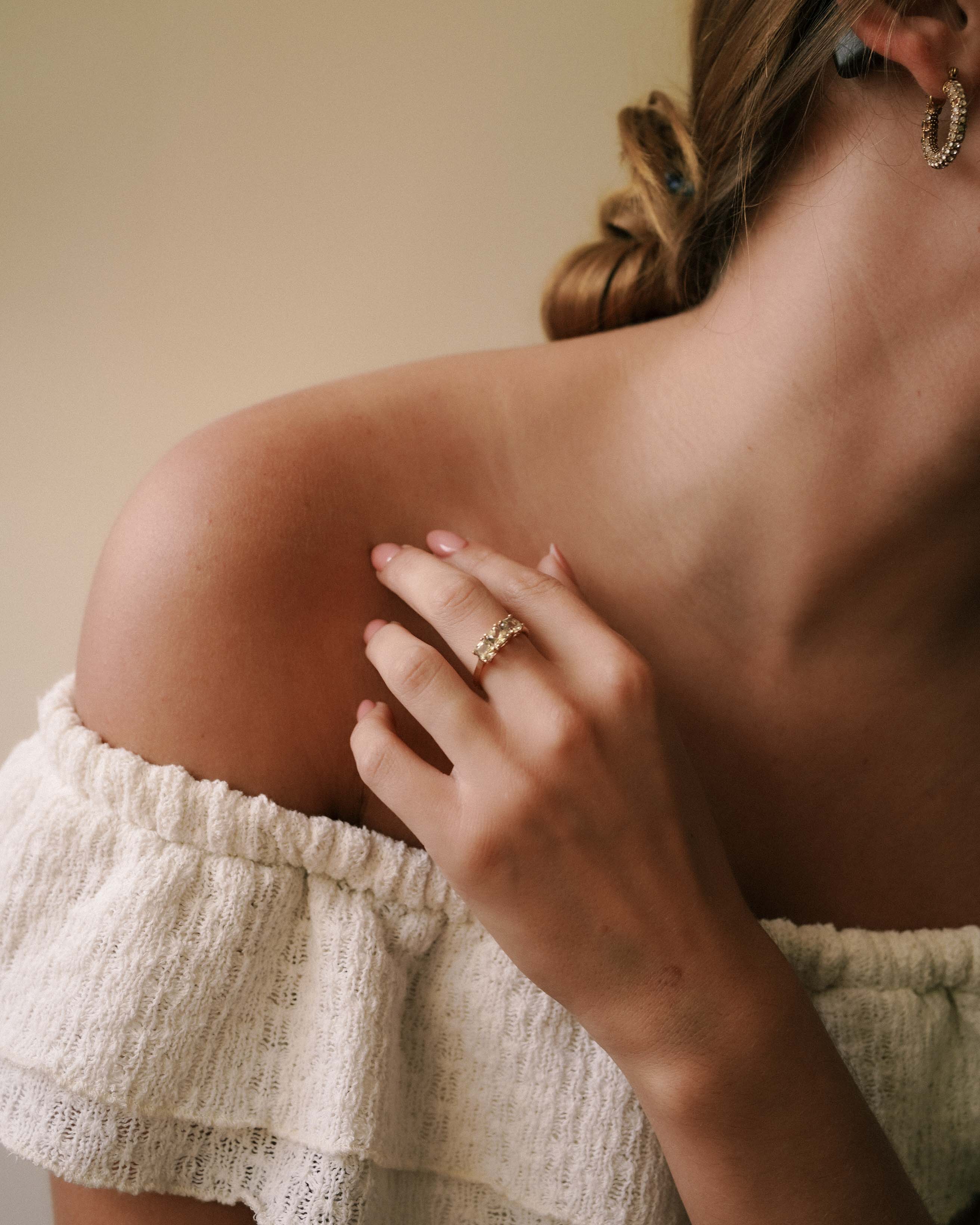 Elodie | Vintage Kwarts Driesteen