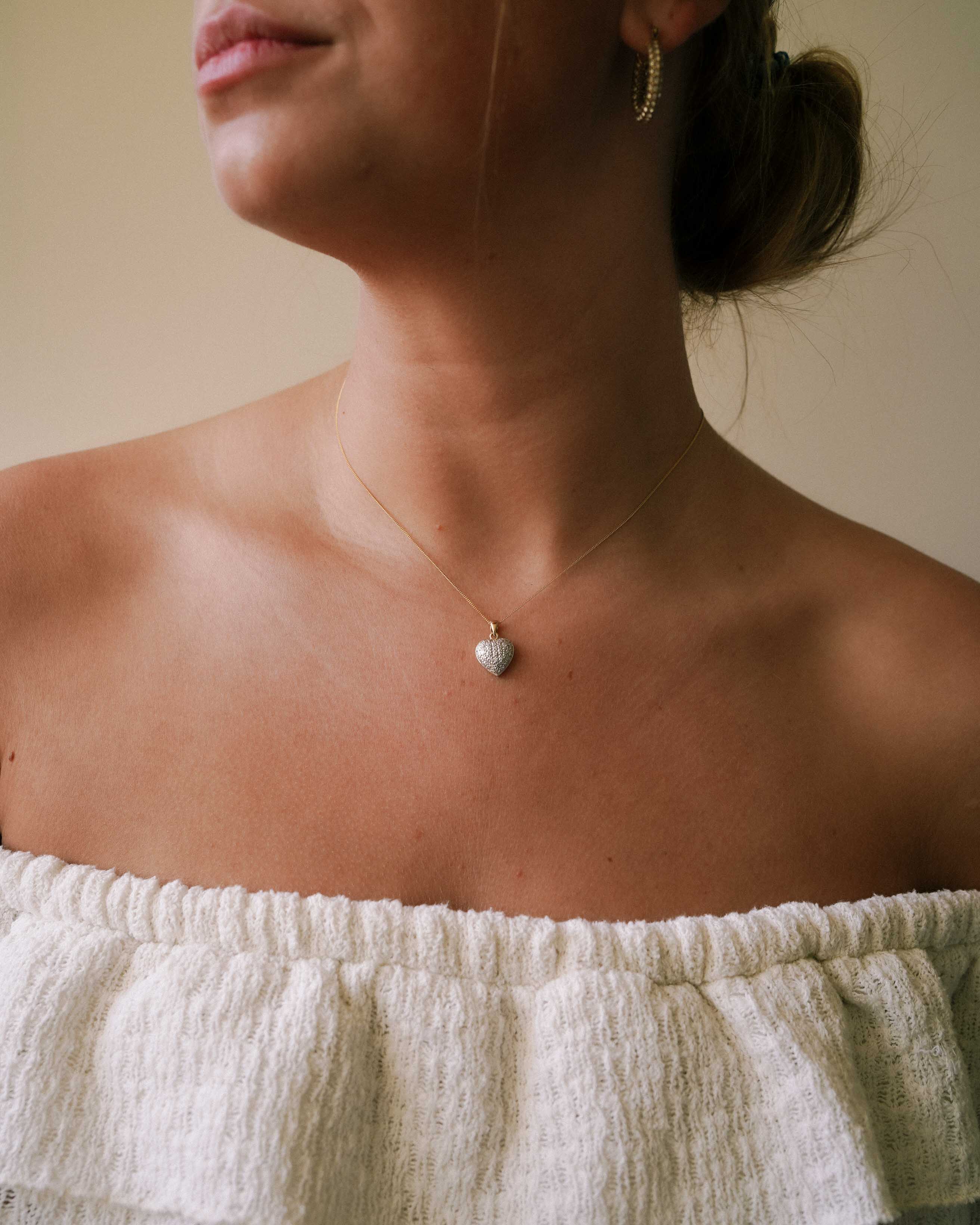 Jura | Vintage Diamant Hart Hanger