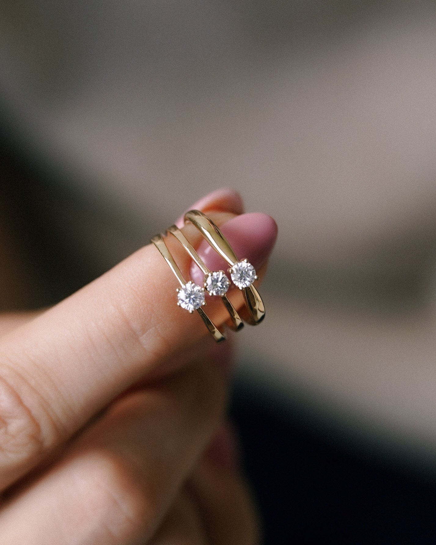 Isabelle | 14K Yellow Gold Brilliant (0.2ct) Ring