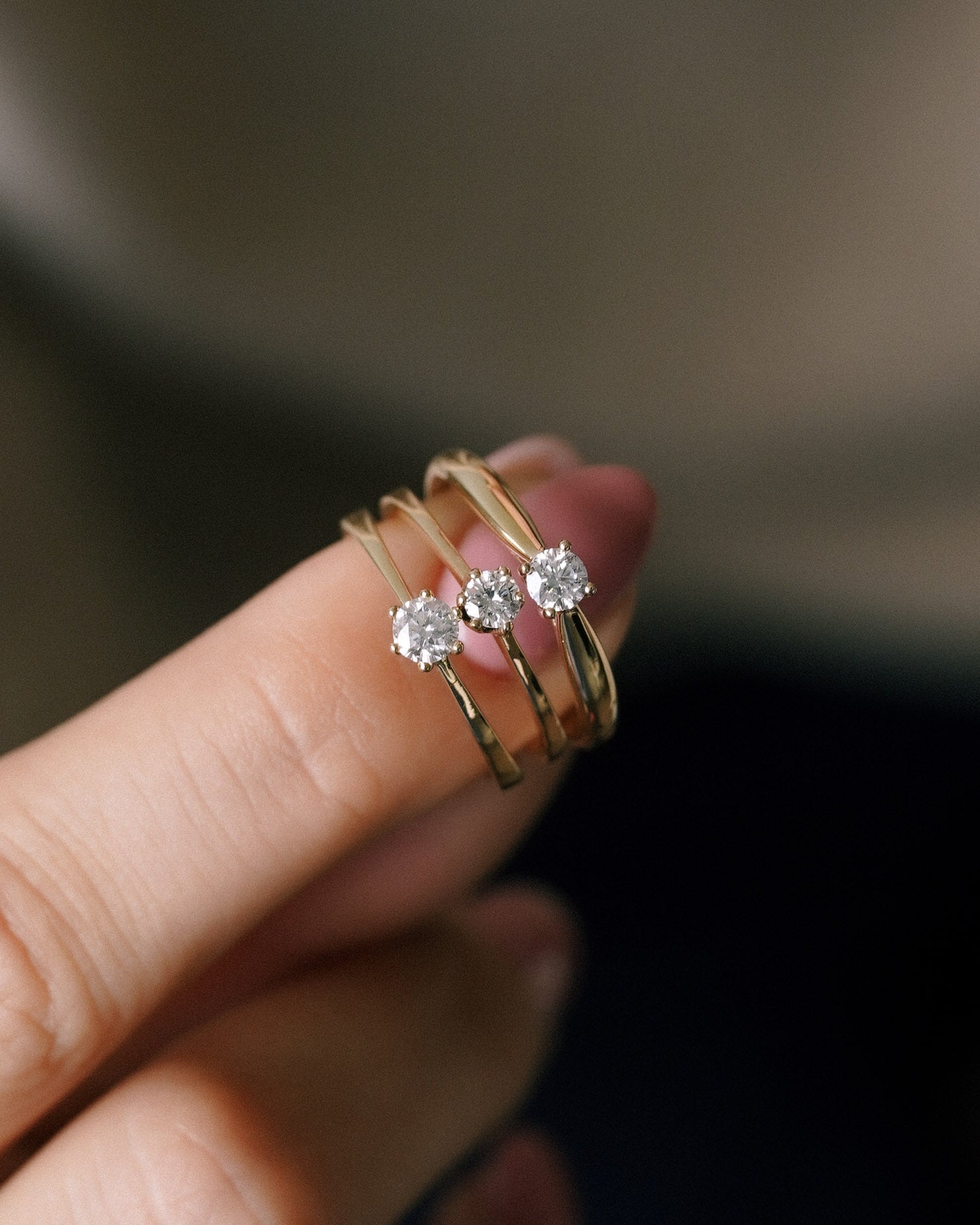 Isabelle | 14K Yellow Gold Brilliant (0.2ct) Ring