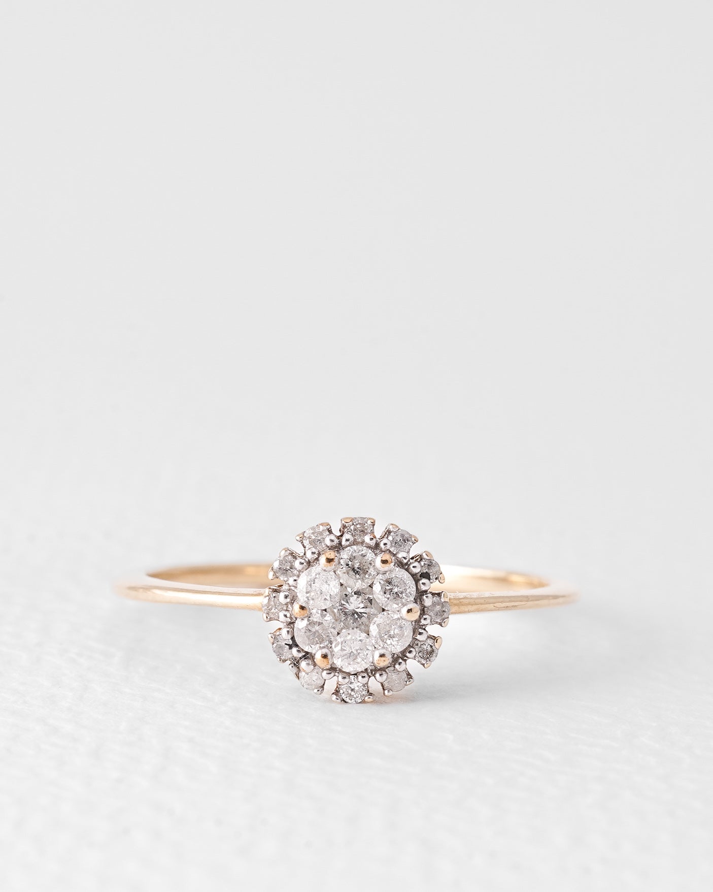Emma | Vintage Diamant Cluster Ring