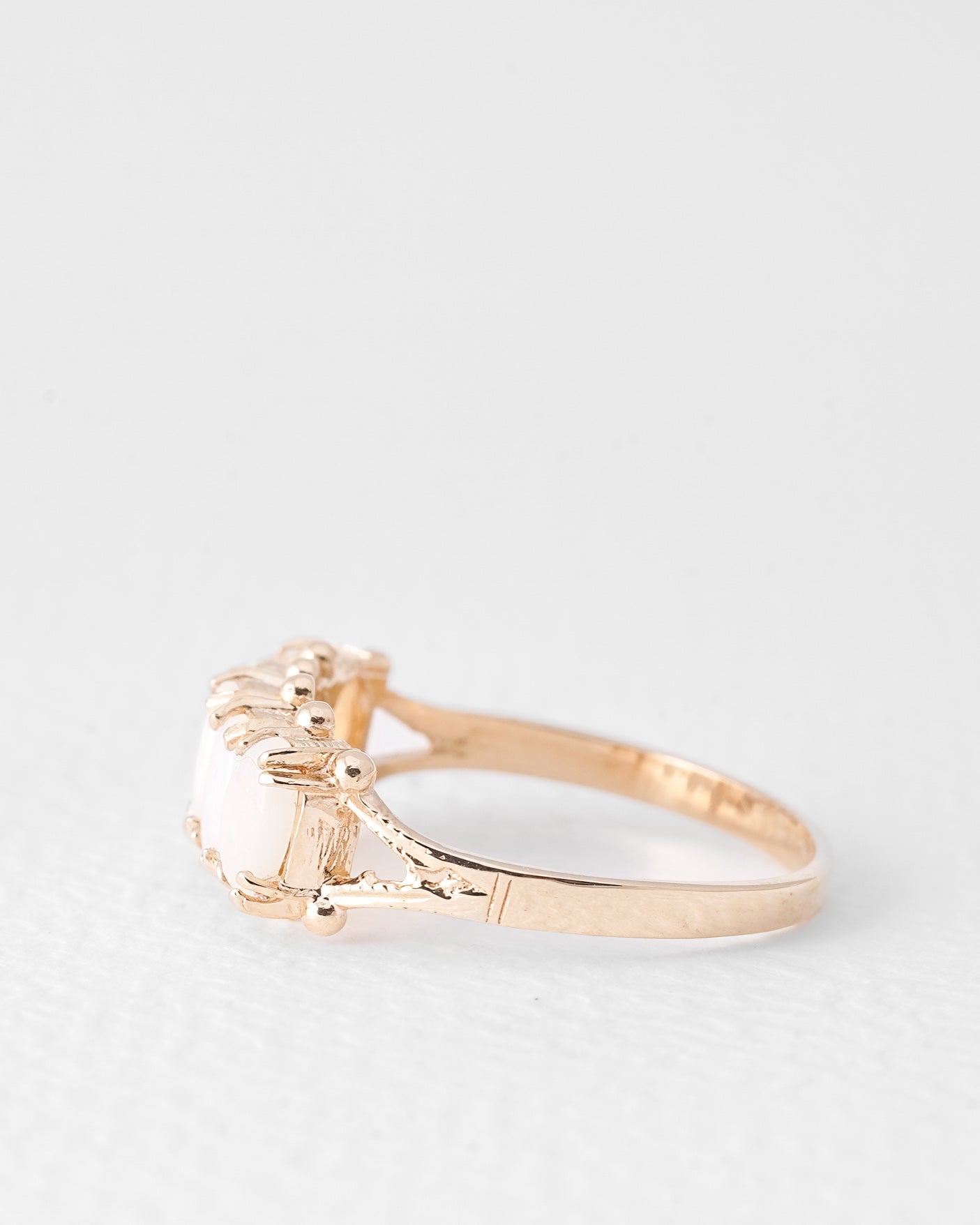 Evi | Vintage Opaal Ring