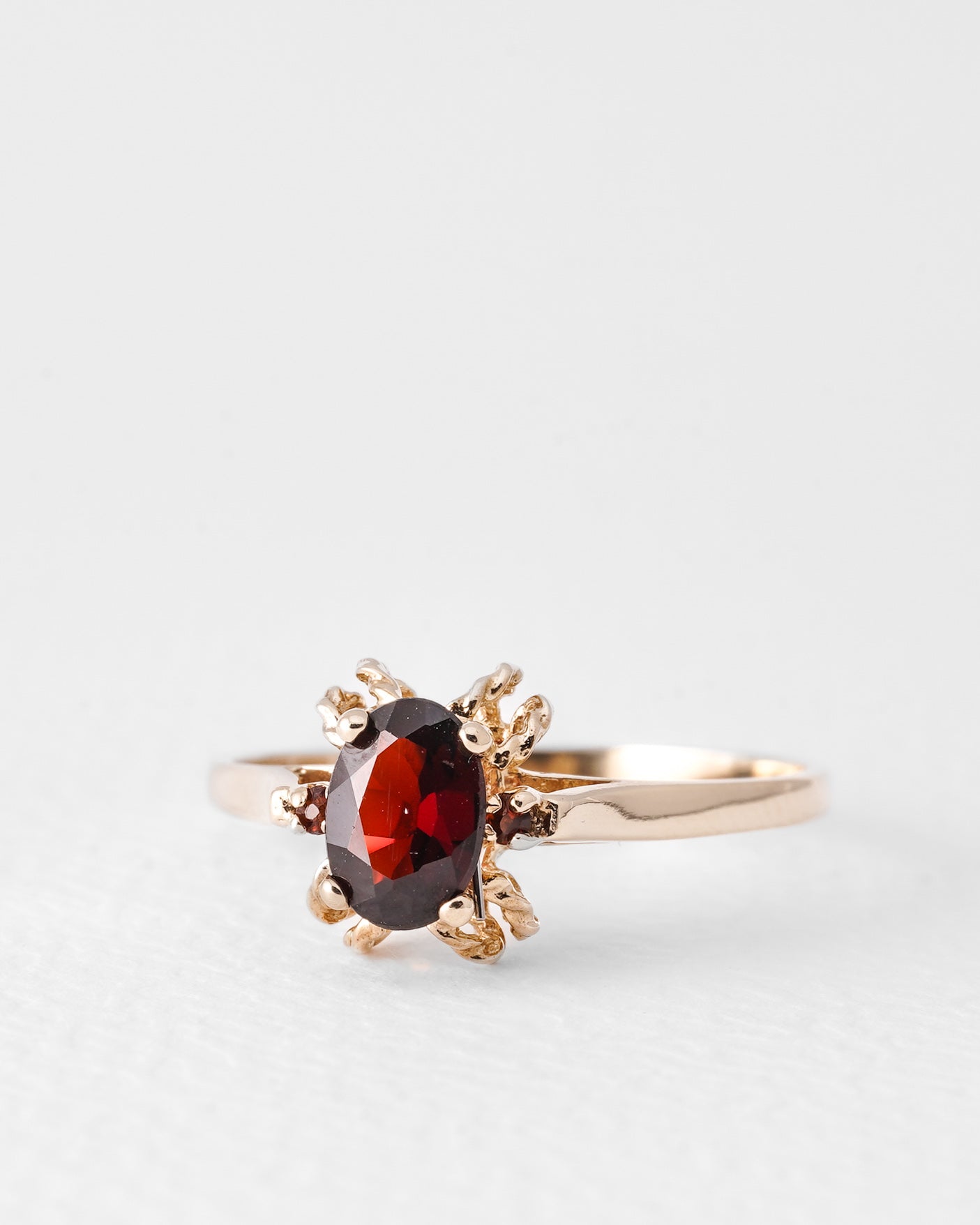 Esra | Vintage Granaat Ring