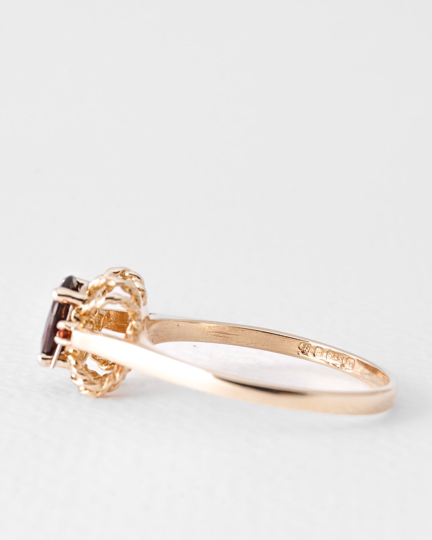Esra | Vintage Granaat Ring