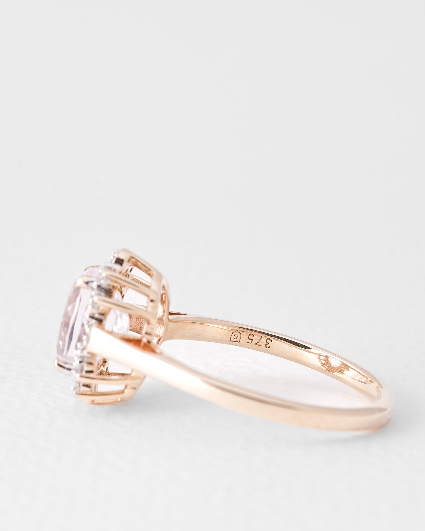 Rhoe | Vintage Kunziet & Witte Saffier Ring