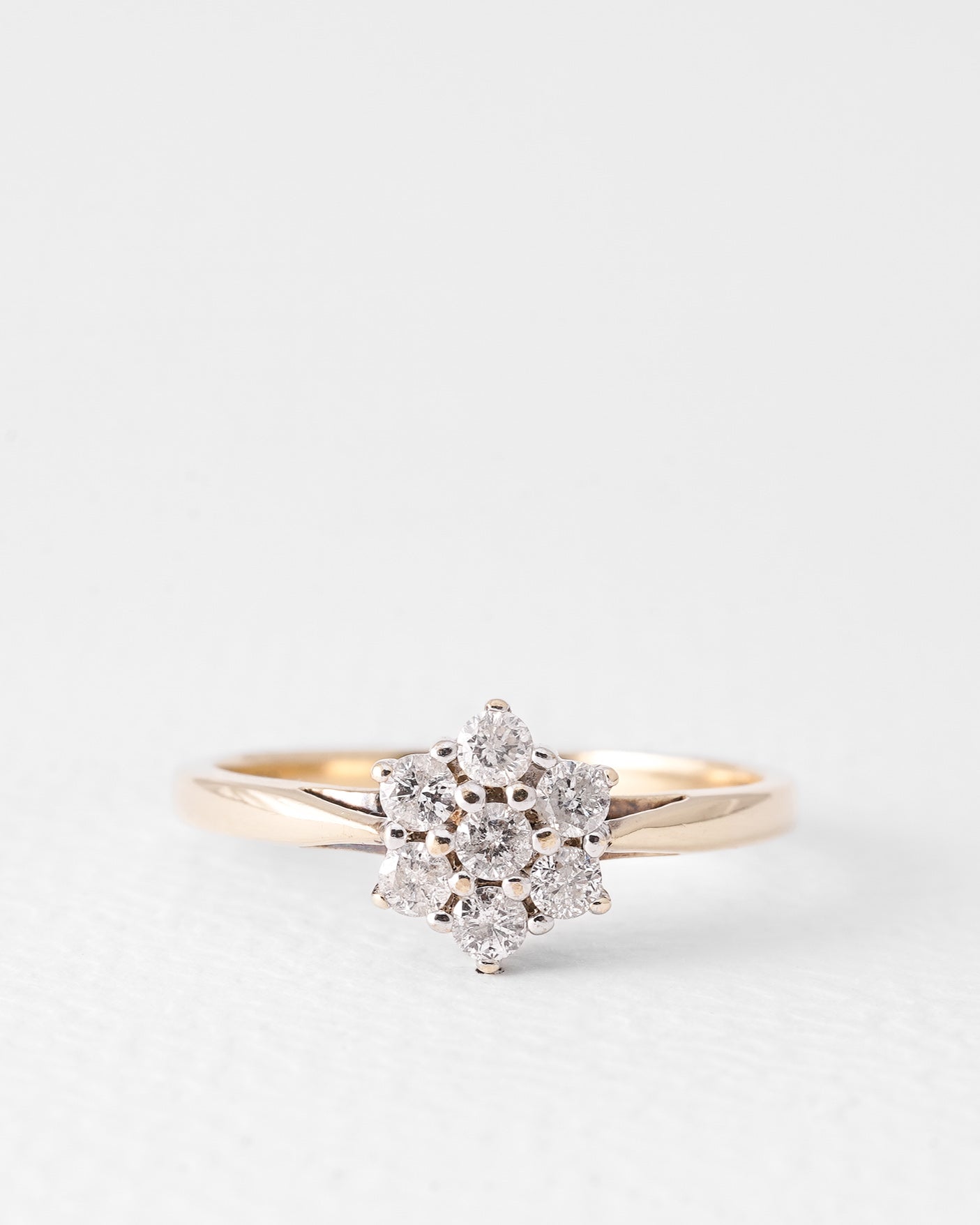Zuri | Vintage Diamant Cluster Ring