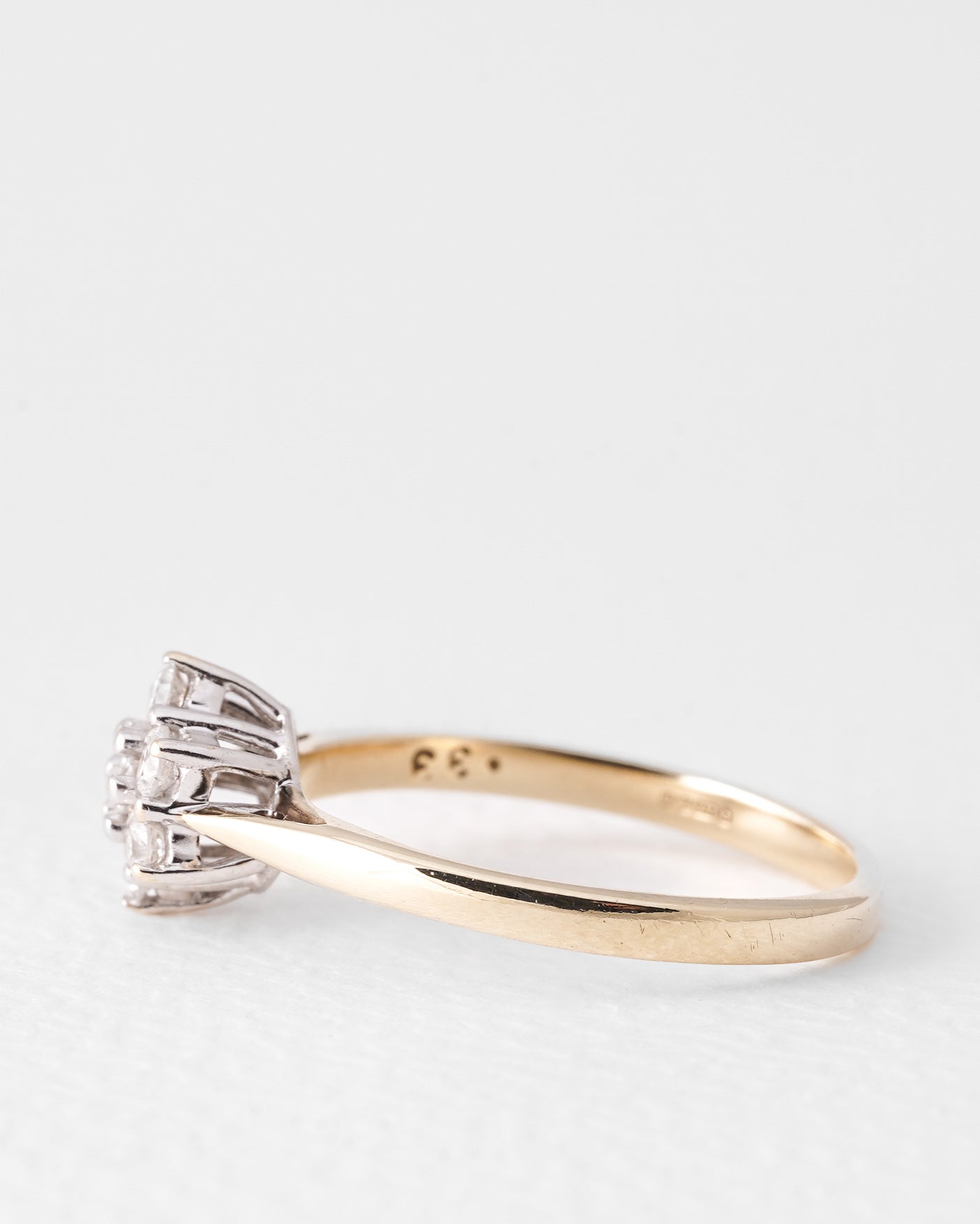 Zuri | Vintage Diamant Cluster Ring