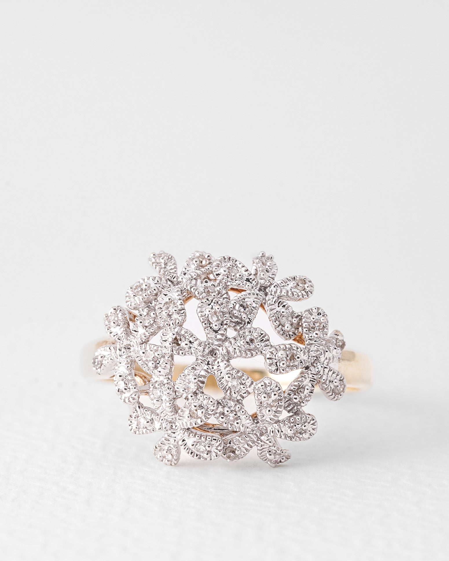 Aven | Vintage Diamant Cluster Ring