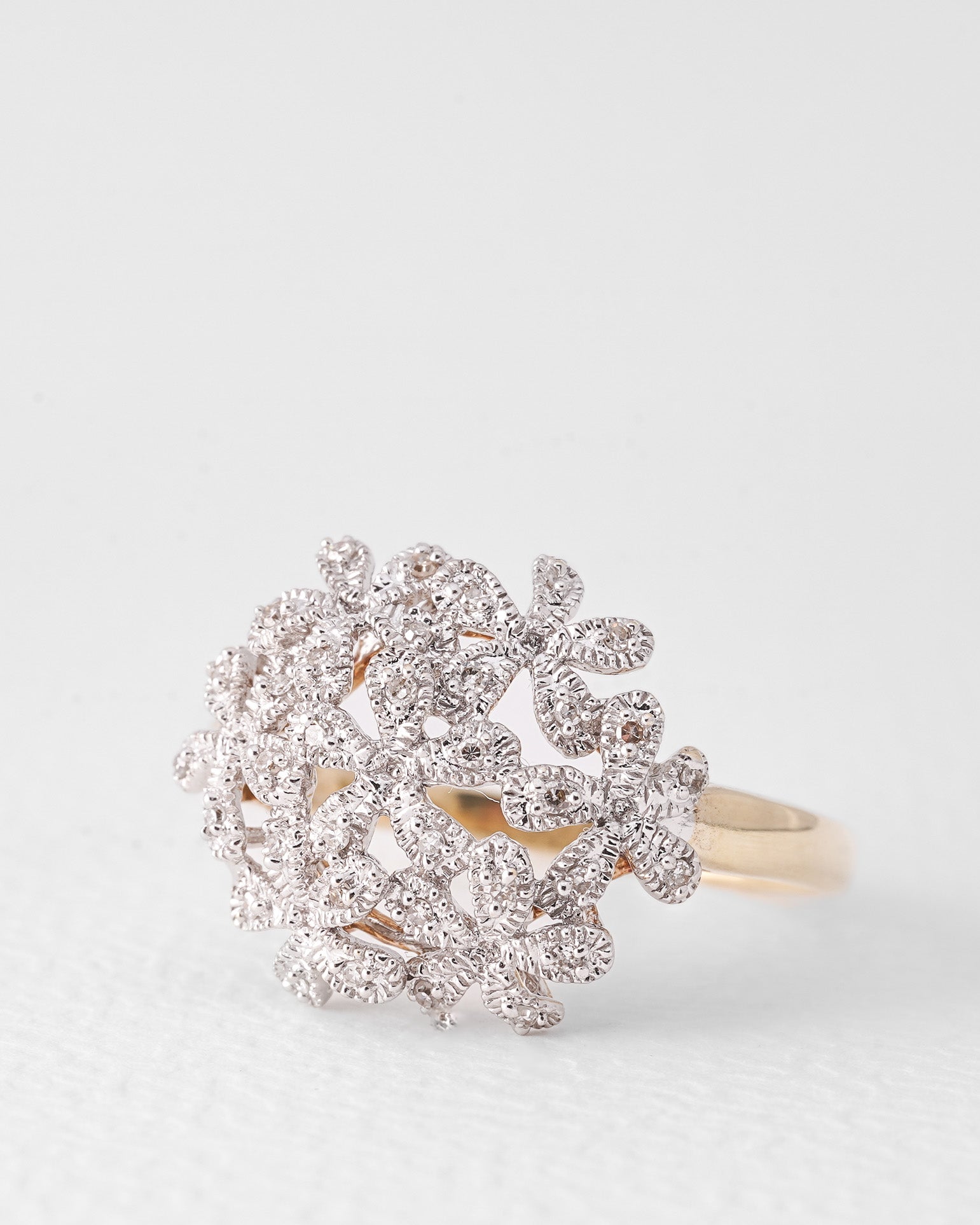 Aven | Vintage Diamant Cluster Ring