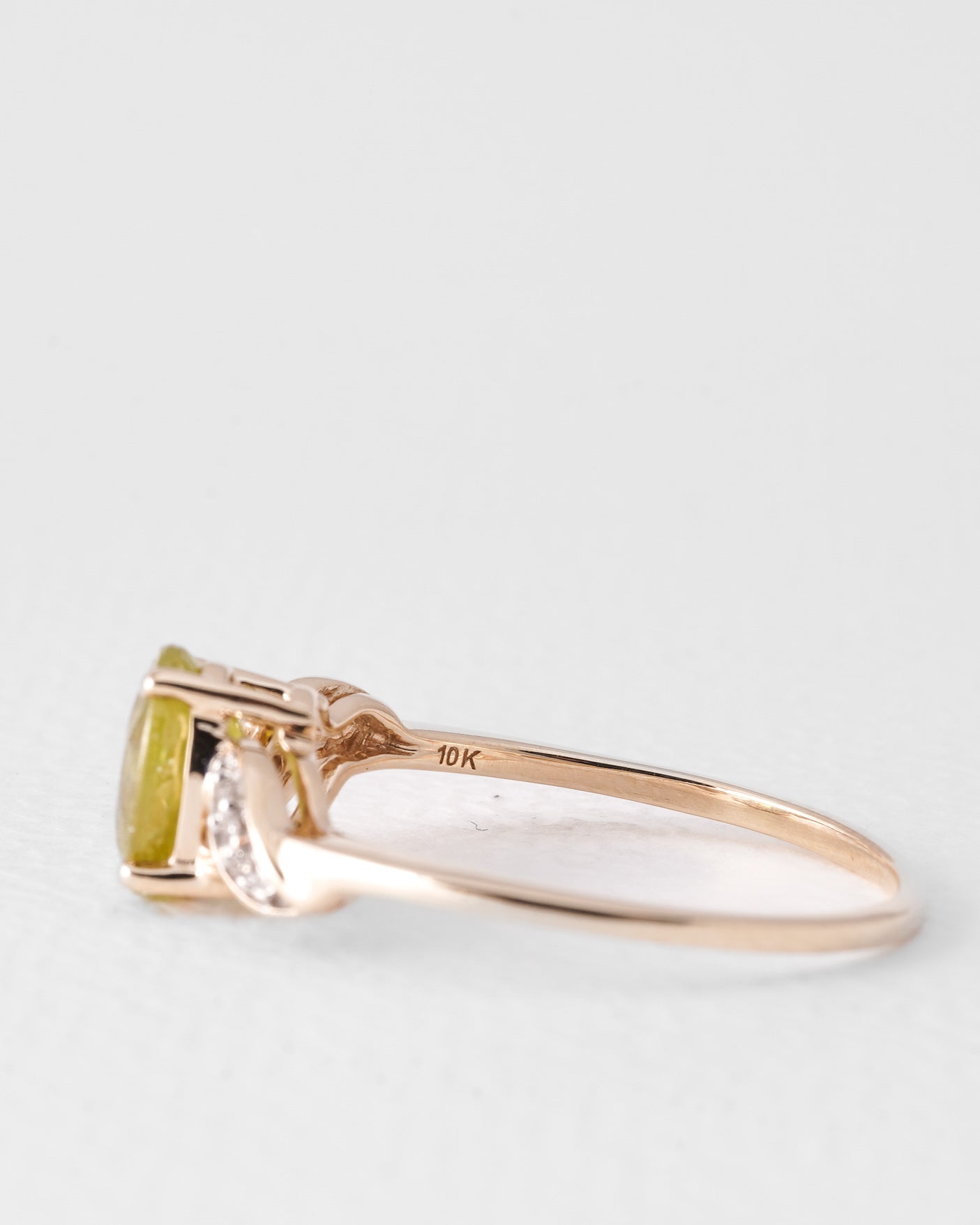 Liva | Vintage Titaniet & Diamant Ring