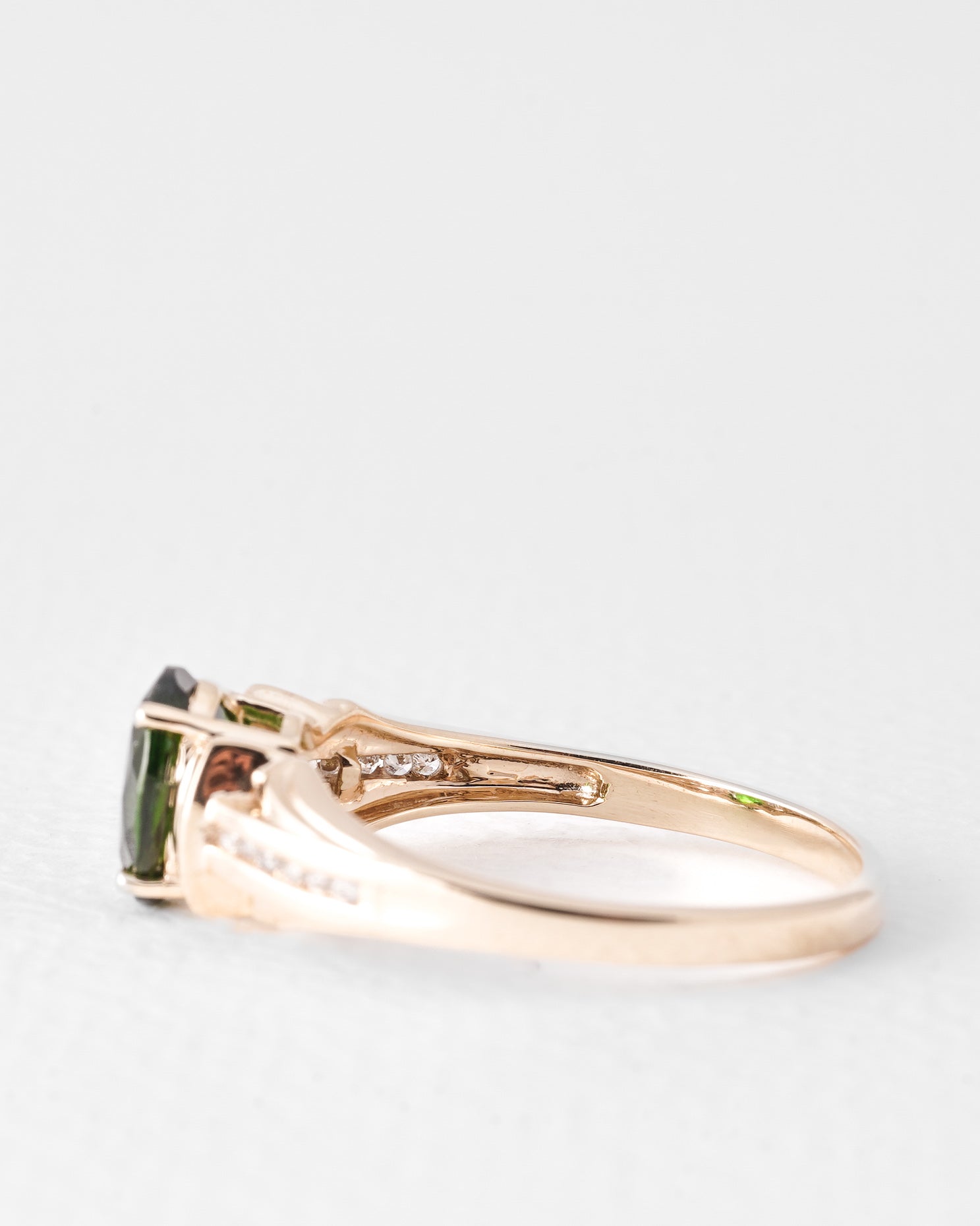 Lani | Vintage Diopside & Diamant Ring