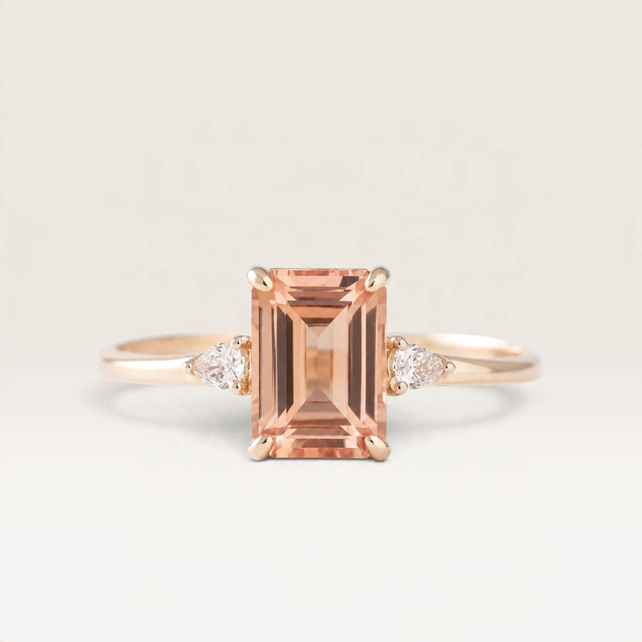 Rosalie | Morganiet & Diamant Ring