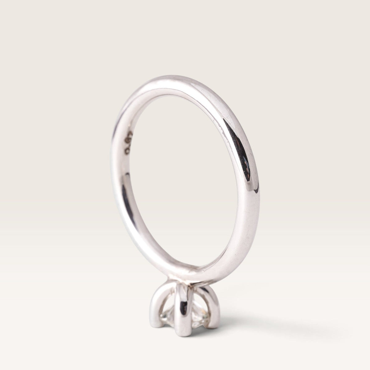 Elvira | 14K Diamant Solitair Ring - Menina Amsterdam