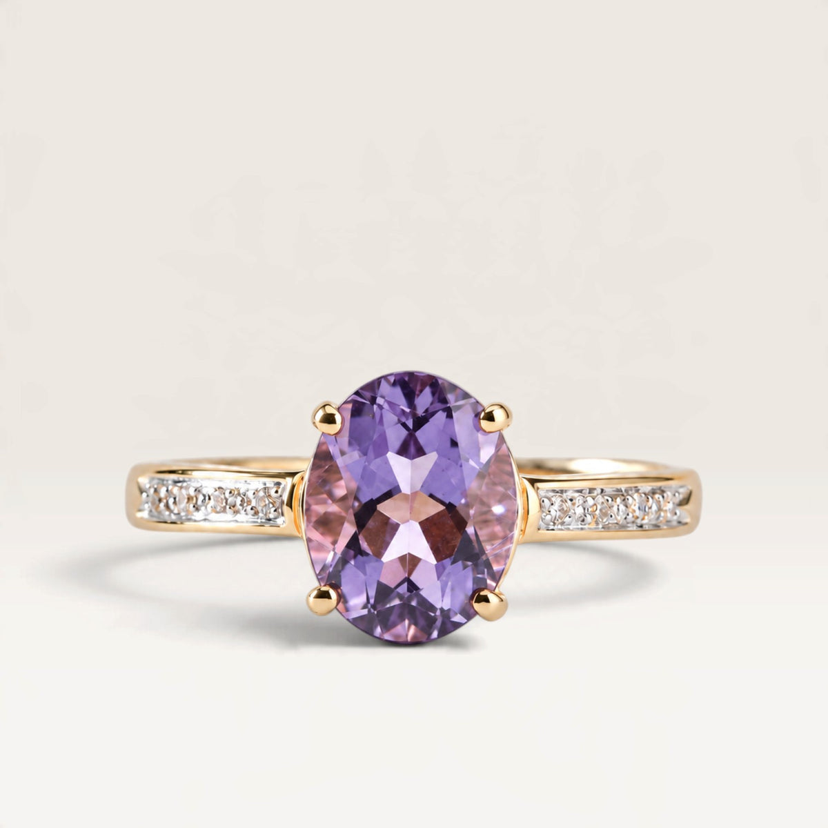 Lolita | Vintage Ioliet en Diamant ring - Menina Amsterdam