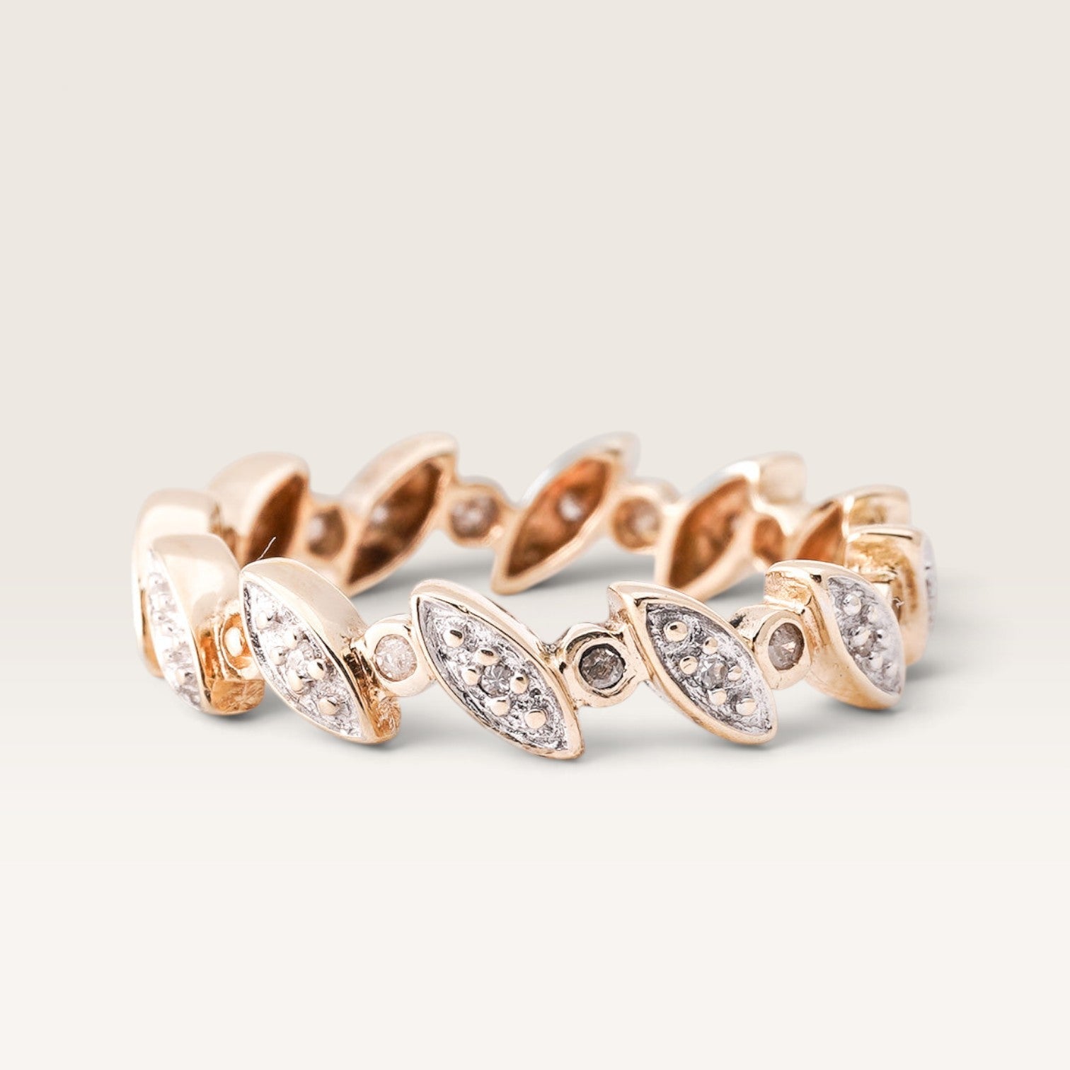 Isolde | Vintage Diamant Eternity Ring - Menina Amsterdam