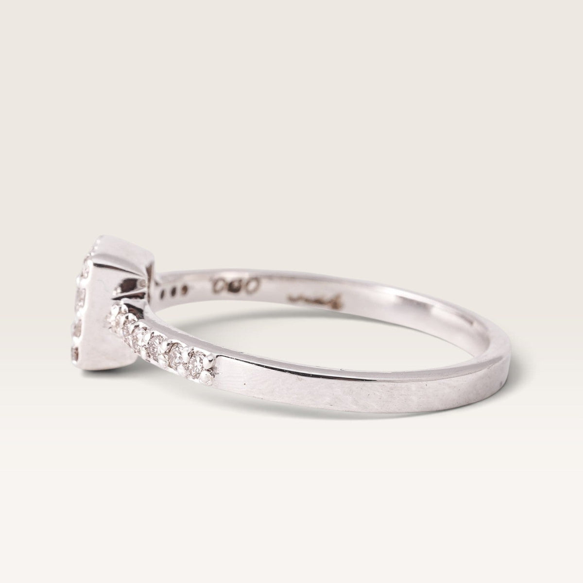 Maartje | 14K Diamant Solitair Ring - Menina Amsterdam