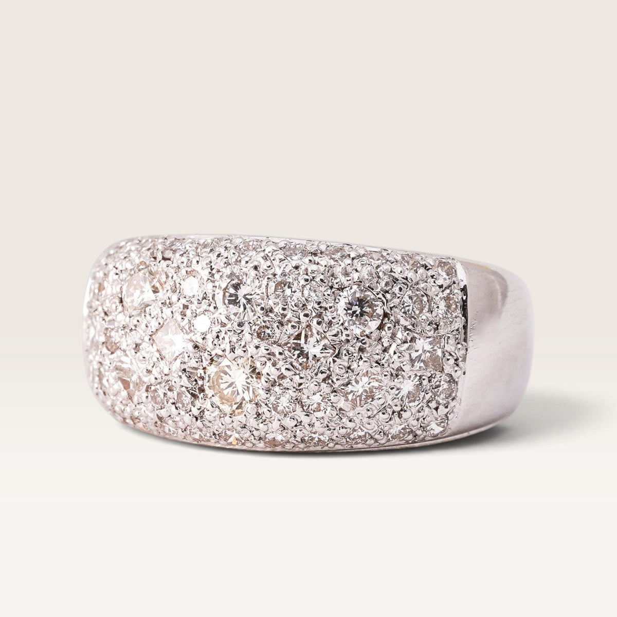 Mireya | 18K Diamant Pave Ring - Menina Amsterdam