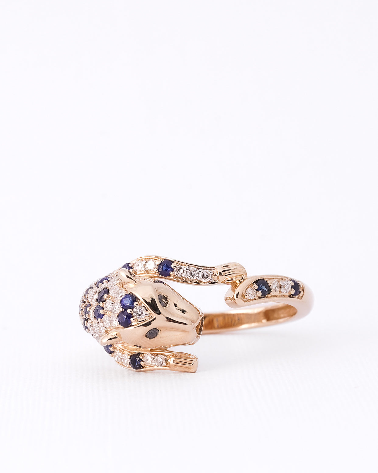 Chloé | 9K & 14K Saffier & Diamant Panter
