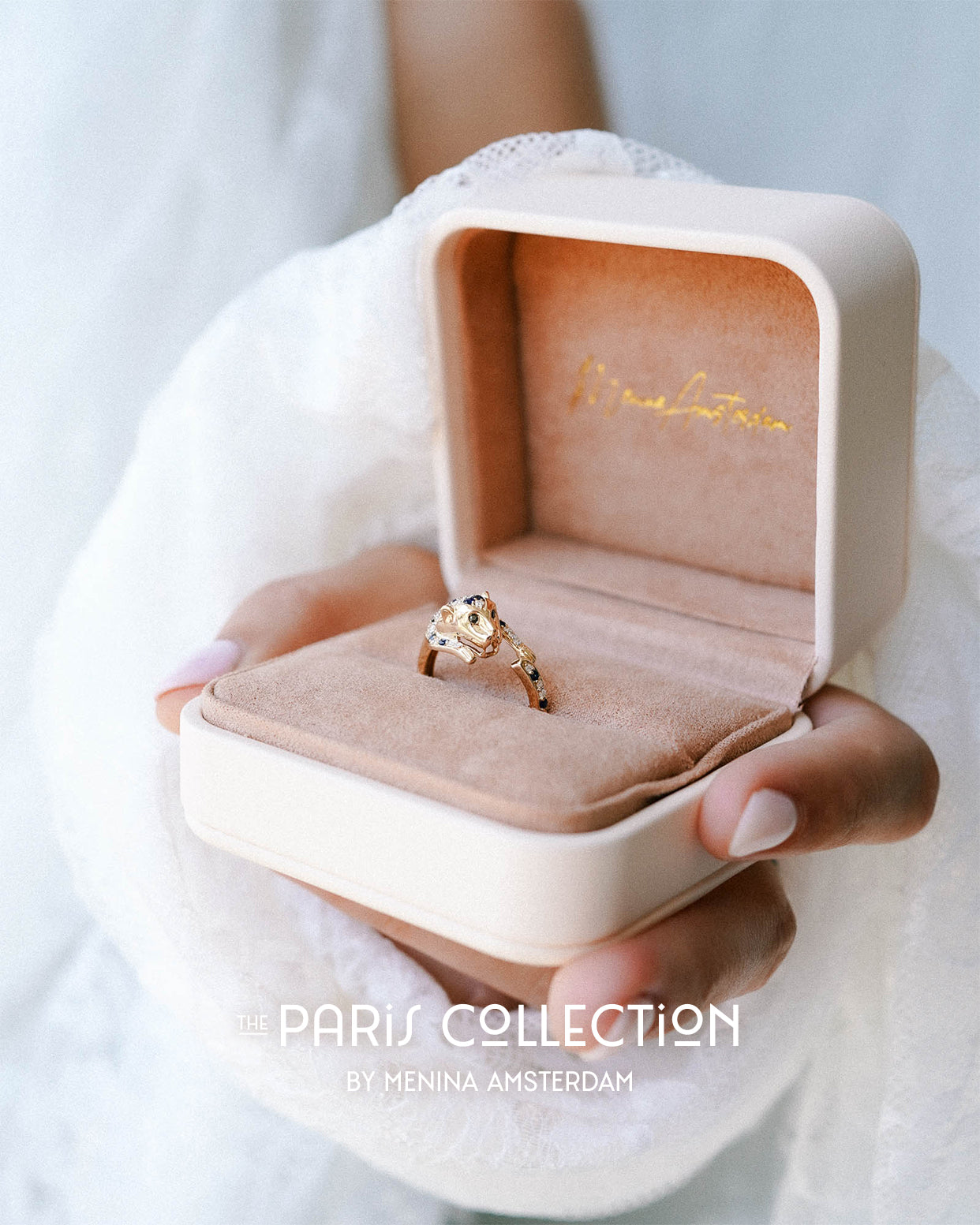 Chloé | 9K & 14K Saffier & Diamant Panter