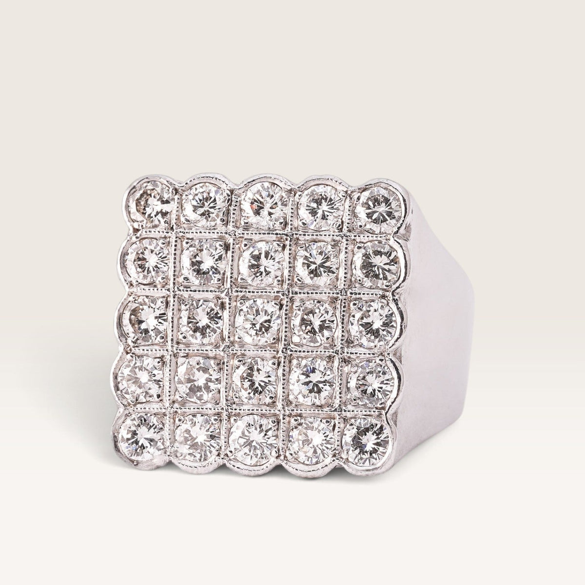 Talissa | 14K Diamant Pave Ring - Menina Amsterdam