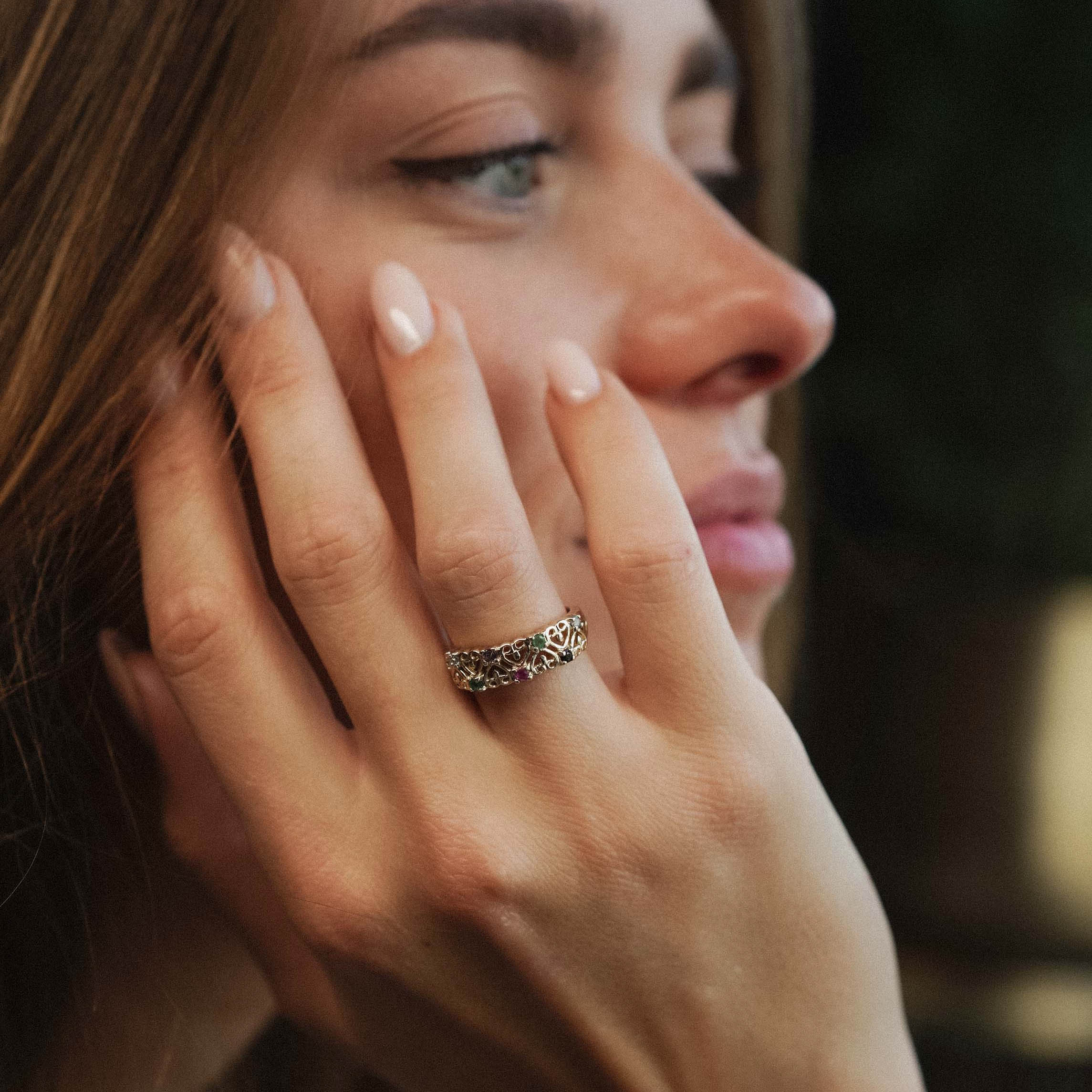 Coralie | Vintage “Dearest” Ring