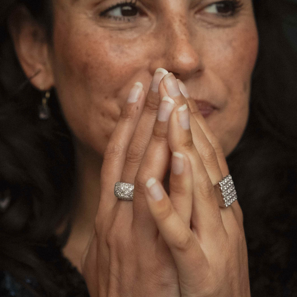 Mireya | 18K Diamant Pave Ring - Menina Amsterdam