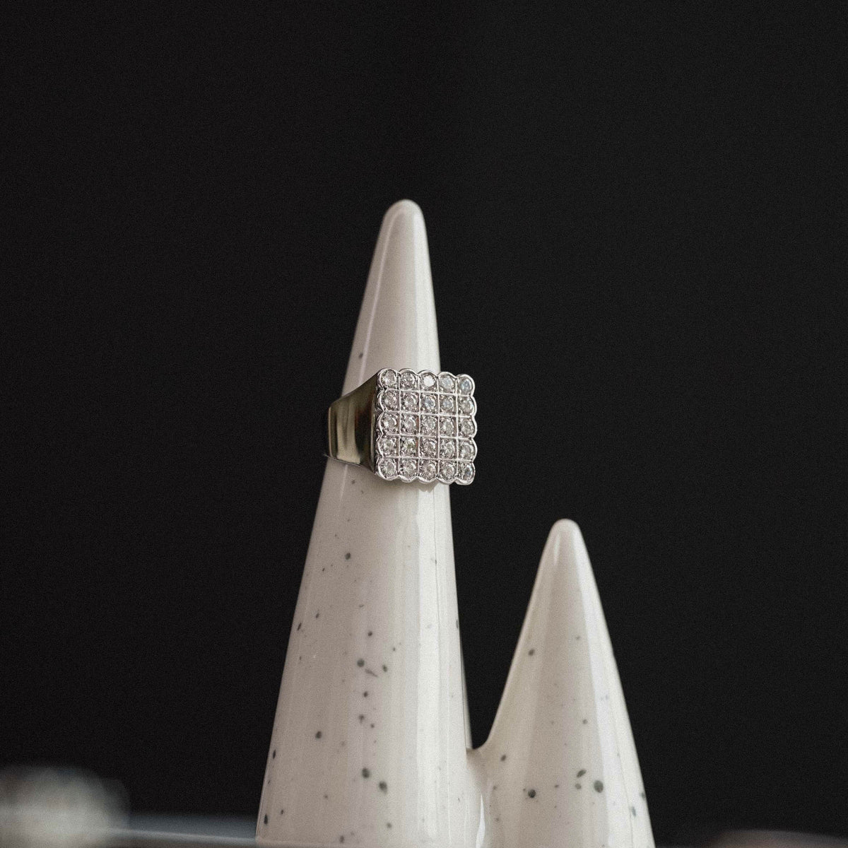 Talissa | 14K Diamant Pave Ring - Menina Amsterdam